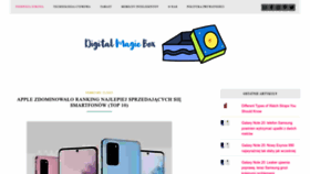 What Digitalmagicbox.pl website looked like in 2023 (1 year ago)