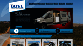 What Dovecamperconversions.com.au website looked like in 2023 (1 year ago)