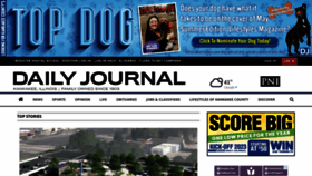 What Daily-journal.com website looked like in 2023 (1 year ago)