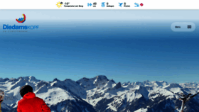 What Diedamskopf.at website looked like in 2023 (2 years ago)