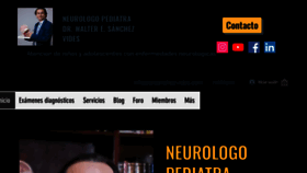 What Drsanchezvides.com website looked like in 2023 (2 years ago)