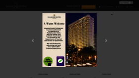 What Diamondhotel.com website looked like in 2023 (1 year ago)