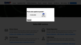 What Dmv.com website looked like in 2023 (2 years ago)