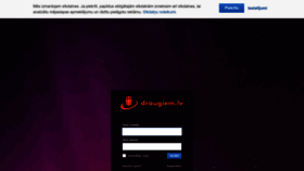 What Draugiem.lv website looked like in 2023 (1 year ago)