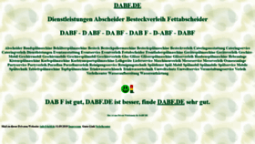 What Dabf.de website looked like in 2023 (2 years ago)