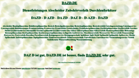 What Dazd.de website looked like in 2023 (2 years ago)