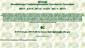 What Dfun.de website looked like in 2023 (2 years ago)