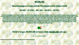 What Dgmg.de website looked like in 2023 (1 year ago)