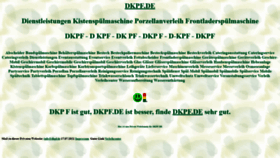 What Dkpf.de website looked like in 2023 (1 year ago)