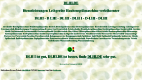 What Dlhi.de website looked like in 2023 (2 years ago)