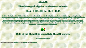 What Dlia.de website looked like in 2023 (1 year ago)