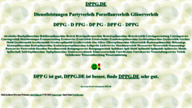 What Dppg.de website looked like in 2023 (2 years ago)