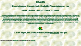 What Dwav.de website looked like in 2023 (2 years ago)