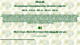 What Dkal.de website looked like in 2023 (3 years ago)