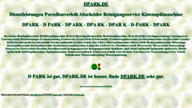 What Dpark.de website looked like in 2023 (1 year ago)