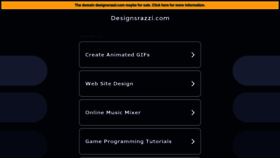 What Designsrazzi.com website looked like in 2023 (1 year ago)