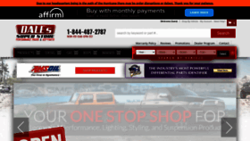 What Dalessuperstore.com website looked like in 2023 (1 year ago)
