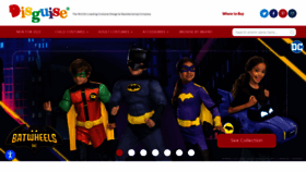 What Disguise.com website looked like in 2023 (1 year ago)