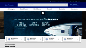 What Defender.com website looked like in 2023 (1 year ago)