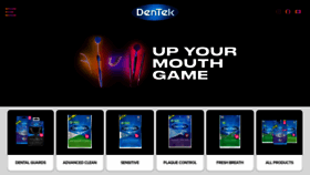 What Dentek.com website looked like in 2023 (1 year ago)