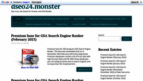 What Dseo24.monster website looked like in 2023 (1 year ago)