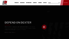 What Dexteraxle.com website looked like in 2023 (1 year ago)