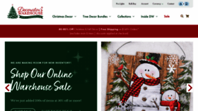What Decoratorswarehouse.com website looked like in 2023 (2 years ago)