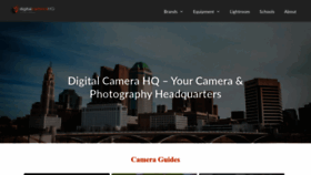 What Digitalcamera-hq.com website looked like in 2023 (1 year ago)