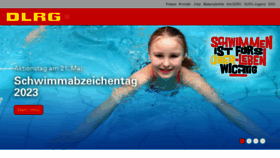 What Dlrg.de website looked like in 2023 (1 year ago)