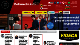 What Defimedia.info website looked like in 2023 (2 years ago)