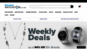 What Discountwatchstore.com website looked like in 2023 (1 year ago)