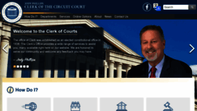 What Duvalclerk.com website looked like in 2023 (1 year ago)
