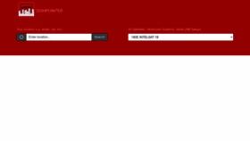 What Dishpointer.com website looked like in 2023 (1 year ago)