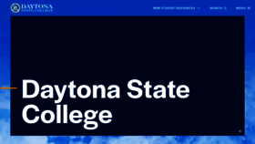 What Daytonastate.edu website looked like in 2023 (1 year ago)
