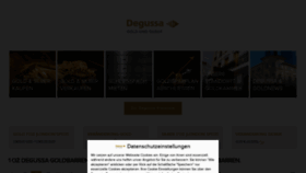 What Degussa-goldhandel.de website looked like in 2023 (1 year ago)