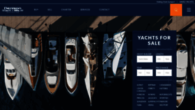 What Denisonyachtsales.com website looked like in 2023 (1 year ago)