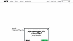 What Devote.se website looked like in 2023 (1 year ago)
