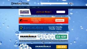 What Directory10.biz website looked like in 2023 (1 year ago)