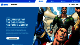 What Dcuniverse.com website looked like in 2023 (1 year ago)