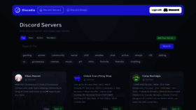 What Discord.st website looked like in 2023 (1 year ago)