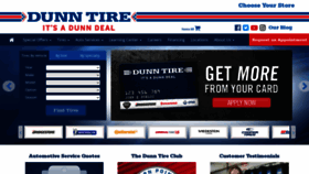 What Dunntire.com website looked like in 2023 (1 year ago)