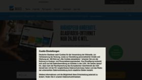 What Deutsche-glasfaser.de website looked like in 2023 (1 year ago)