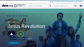 What Dove.org website looked like in 2023 (2 years ago)