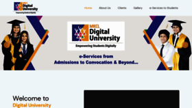 What Digitaluniversity.ac website looked like in 2023 (1 year ago)