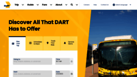 What Dart.org website looked like in 2023 (1 year ago)