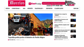 What Diariodemorelos.com website looked like in 2023 (1 year ago)