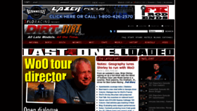 What Dirtondirt.com website looked like in 2023 (1 year ago)