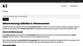 What Duden-suche.de website looked like in 2023 (1 year ago)