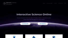 What Dynamicscience.com.au website looked like in 2023 (1 year ago)