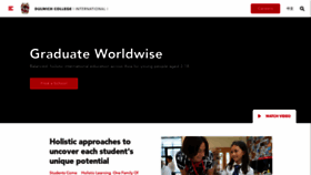 What Dulwich.org website looked like in 2023 (2 years ago)